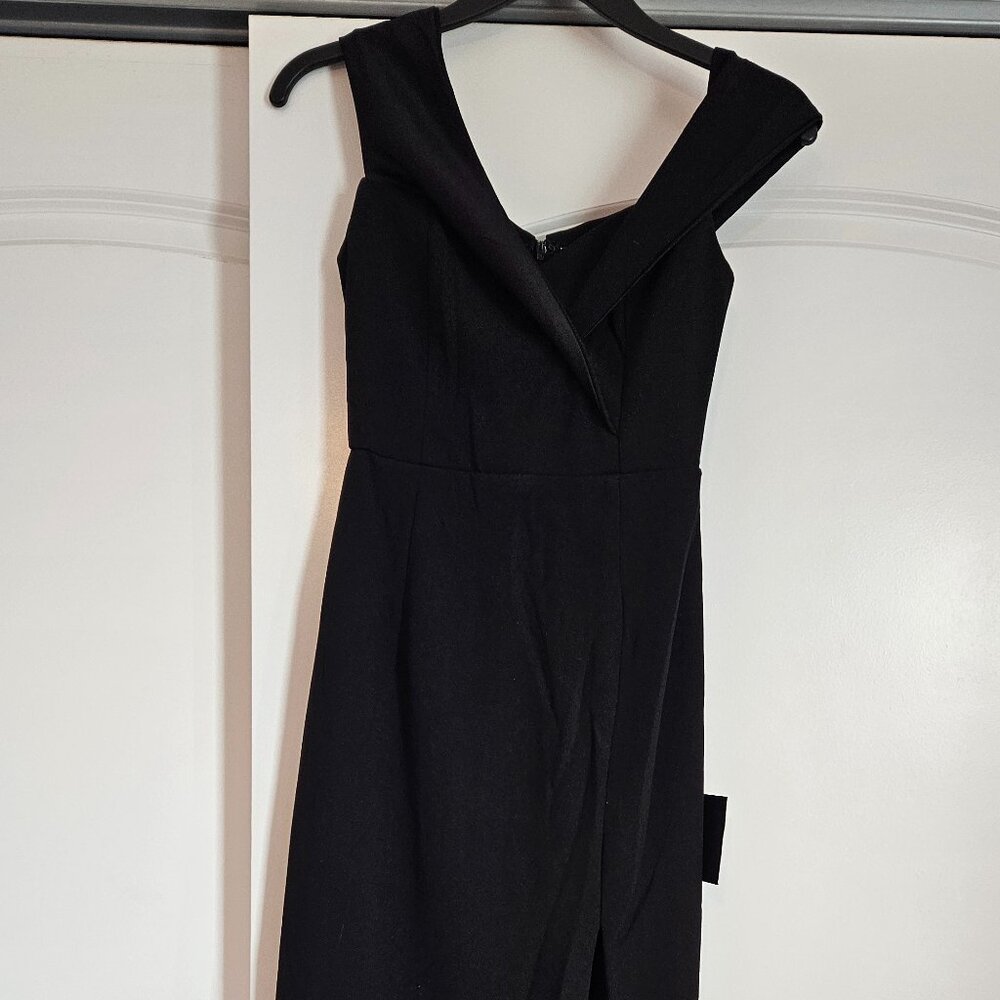 Lulus black cocktail dress small